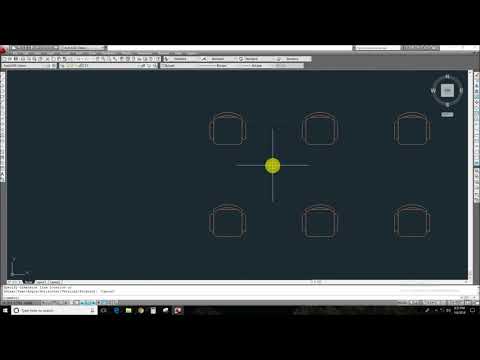 Array Command in Autocad - ENGLISH
