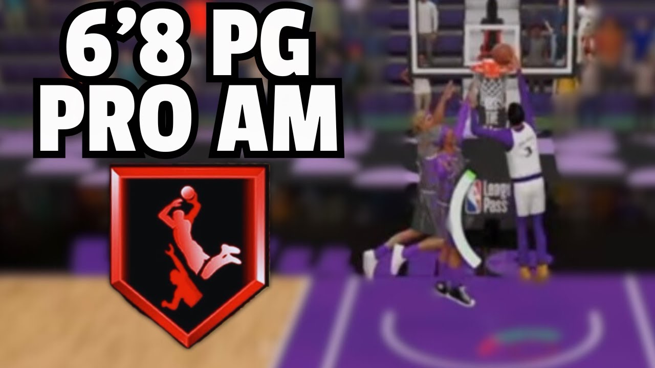 This 6'8 POINT GUARD build is DOMINATING PRO AM in NBA 2k26... - YouTube