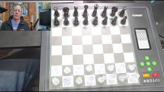 I Challenged the Computer on the Vonset Electronic Chess Board