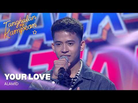 Dennis Narag charms the audience with "Your love" | Tanghalan Ng Kampeon 5
