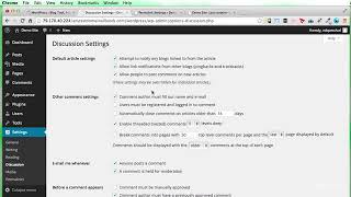 Codeless website design part 2.  The Wordpress Dashboard