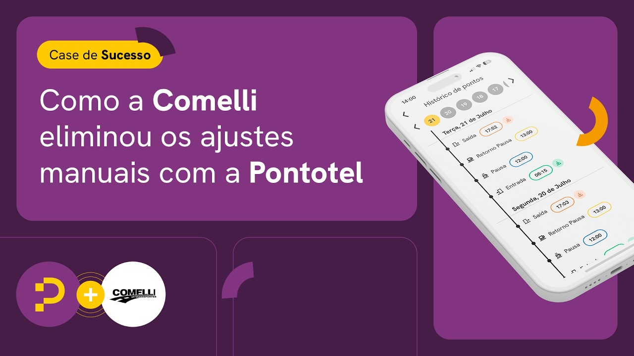Depoimento em vídeo de cliente da Pontotel — Comelli Transportes