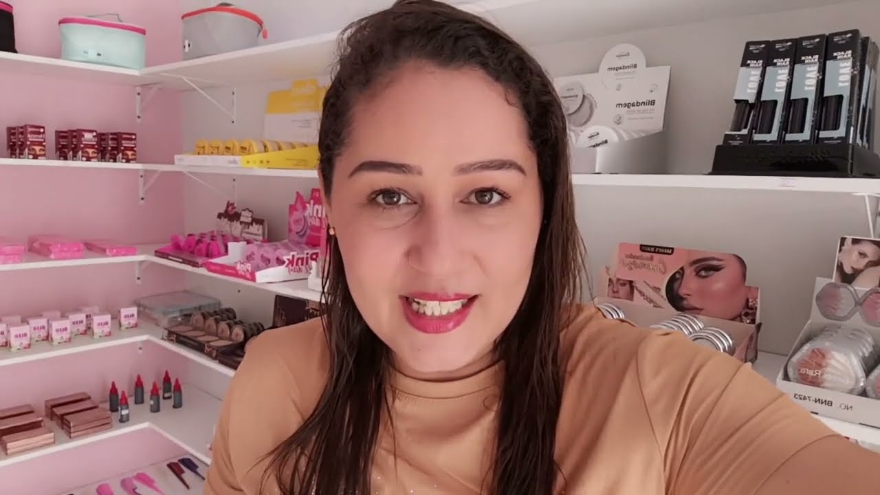 TOUR PELA MINHA 3° LOJA DE MAQUIAGEM DE 12,00