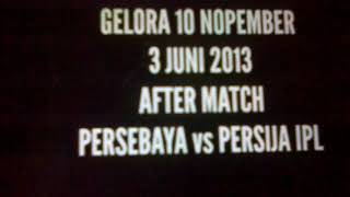 Taragedi tambaksari gelora 10 nopember 3 juni 2013