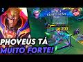 O DIA QUE EU JOGUEI IGUAL PROFISSIONAL DE PHOVEUS! - PHOVEUS GAMEPLAY | Mobile Legends