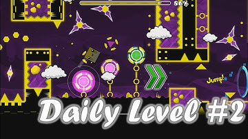 [60hz] Daily Level #2 / Geometry Dash [2.1] - "Master of the World" by ViPriN (All Coins) / Harder