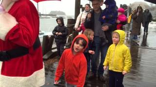 Santa Claus lands in Camden, Maine