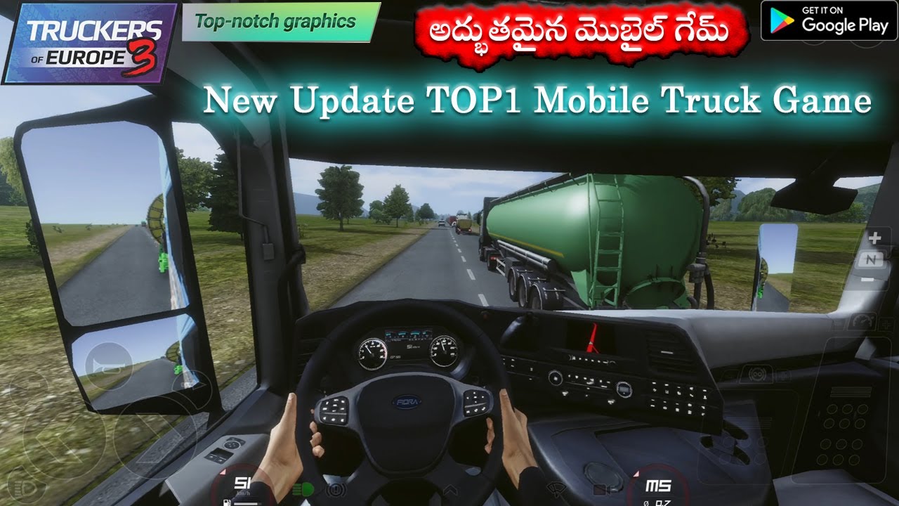 New update Released Top 1 Best Mobile Truck Game Truckers of Europe 3