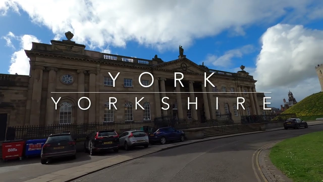 4K York (Yorkshire, UK) Car Drive