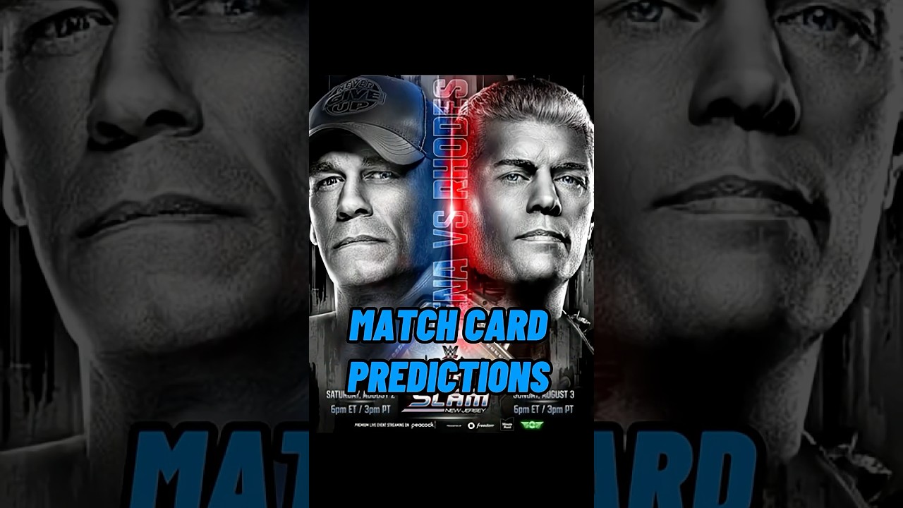 SummerSlam 2025 Match Card Predictions 