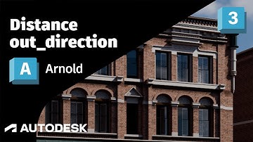 Arnold Tutorial - Distance.out_direction in Arnold for 3ds Max (7.2.3.0)
