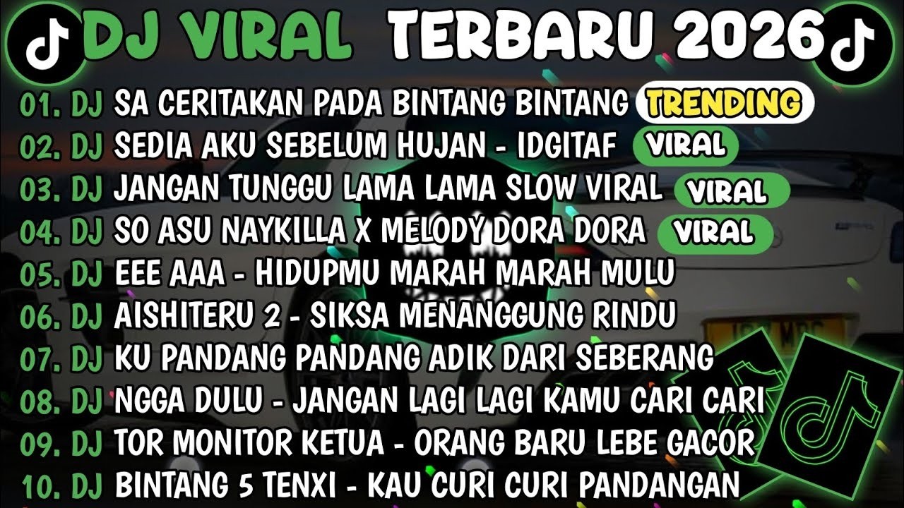 DJ TIKTOK TERBARU 2025🎵DJ SA CERITAKAN PADA BINTANG BINTANG   JAUH KO PERGI🎵DJ JANGAN TUNGGU LAMA