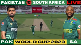 Live: SA Vs PAK, World Cup 2023 | Live Match Score | South Africa Vs Pakistan live match today