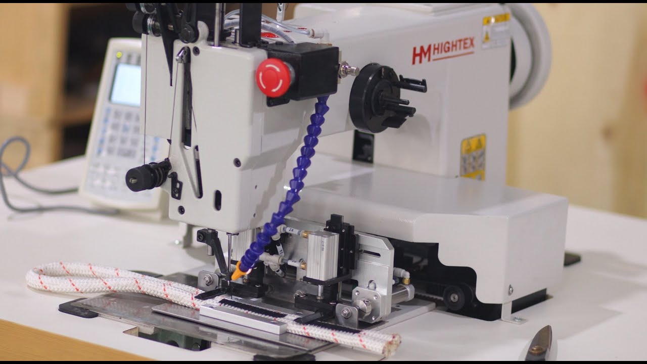 Automatic climbing rope sewing machine to Poland YouTube