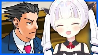Lila Reacts to Live Dubbing a Confused Ace Attorney AI by Max0r