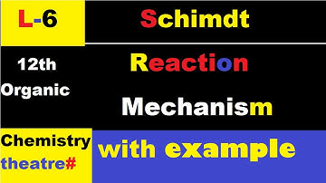 Amine(L-6) Schmidt Reaction mechanism..