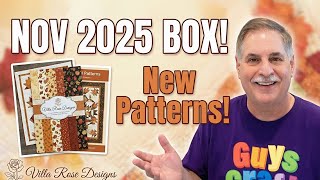 Villa Rose Designs November 2025 Unboxing | New Quilt Patterns Review & Subscription Reveal