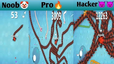 Snake.io gameplay || Noob vs pro vs hacker #alwaysgaming2003 #slithersnake #snake.io #games #Android