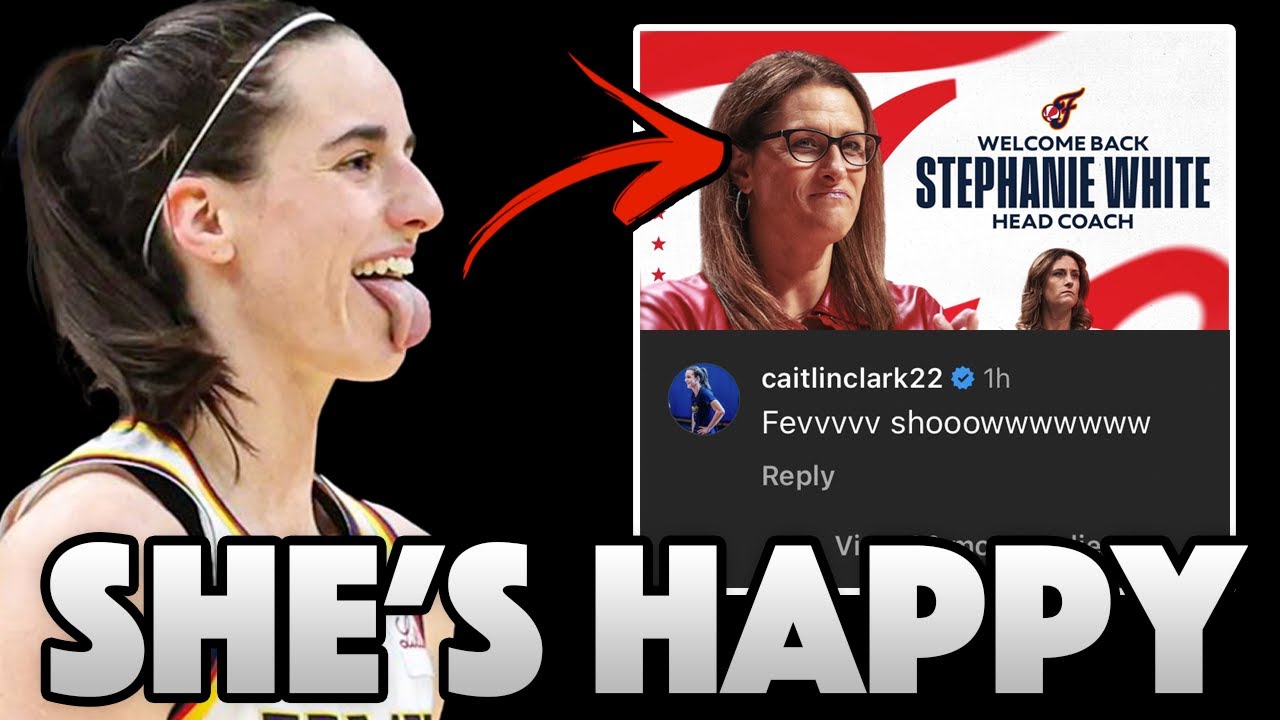 Caitlin Clark Responds To Stephanie White Being Her New Head Coach 