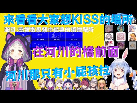 【KISS場所】小學生的想法果然很小學生，想像中KISS的場所竟然是...[Hololive 中文]
