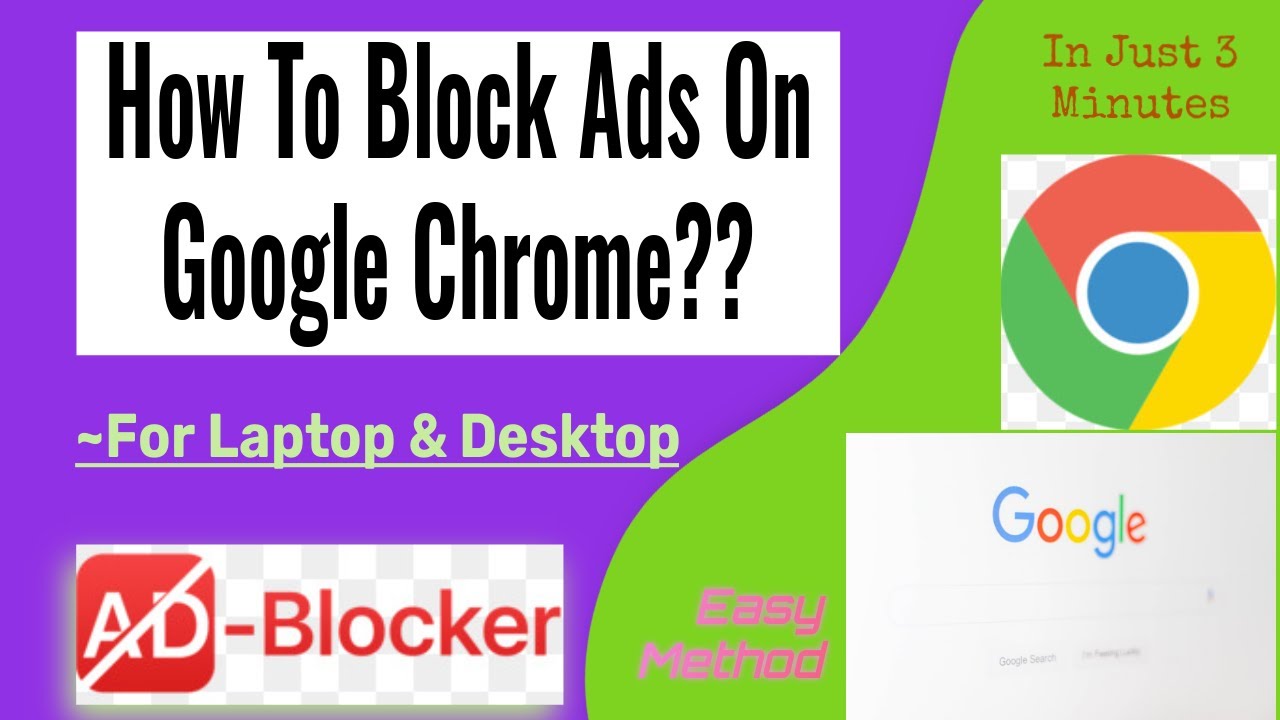 How To Block Ads & Pop-Ups | On Your Google Chrome | Through Extension | For Windows 7;8.1 & 10 PC |