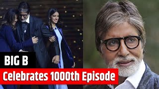 Amitabh Celebrates 1000th Episode With Shweta and Granddaughter Navya | BB News