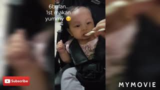 6Bulan Mula Makan Baby Ainur Widya