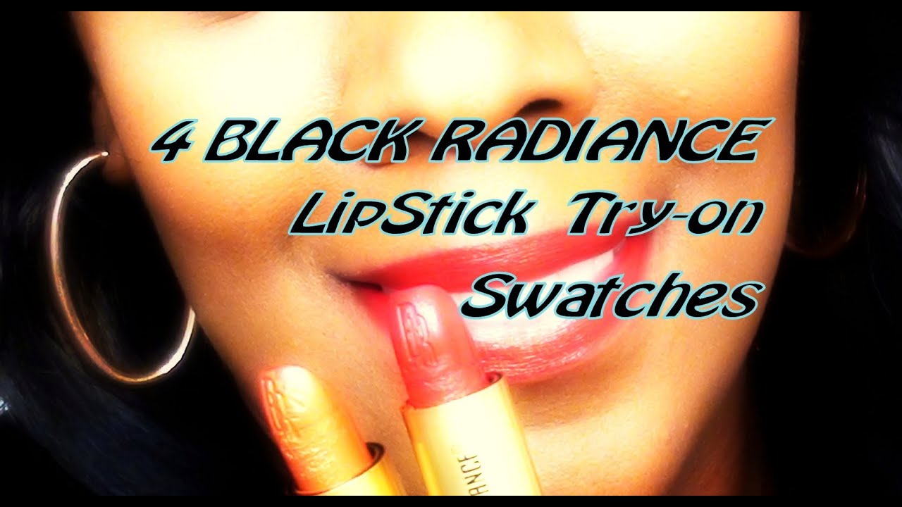 BLACK RADIANCE Lipsticks Try On & Swatches