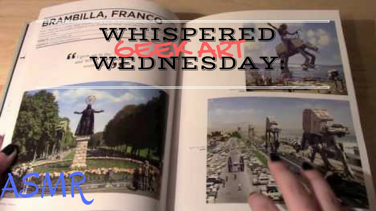 [ASMR] Whispered Wednesday: Geek Art Flip Through