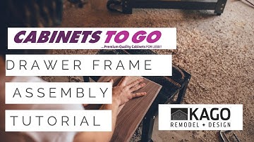 RTA Cabinet Drawer Assembly (Cabinets-to-go)