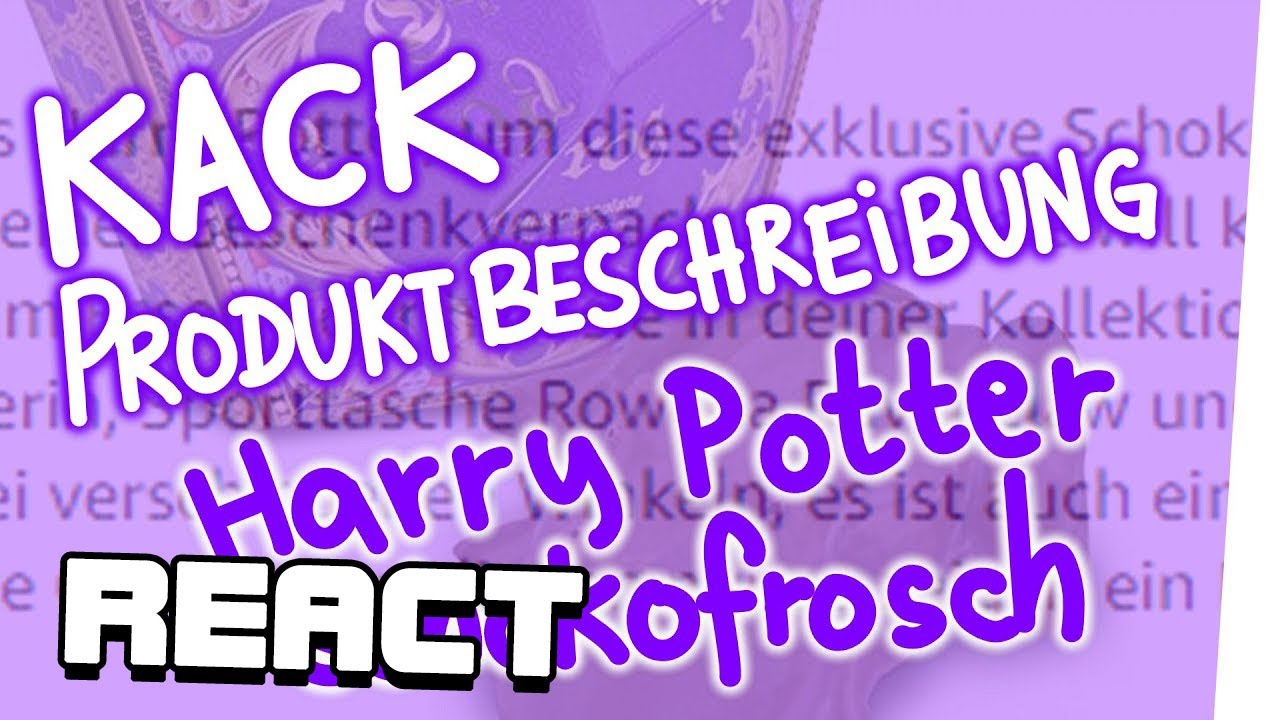 React: Diverse Kack Produktbeschreibungen #8