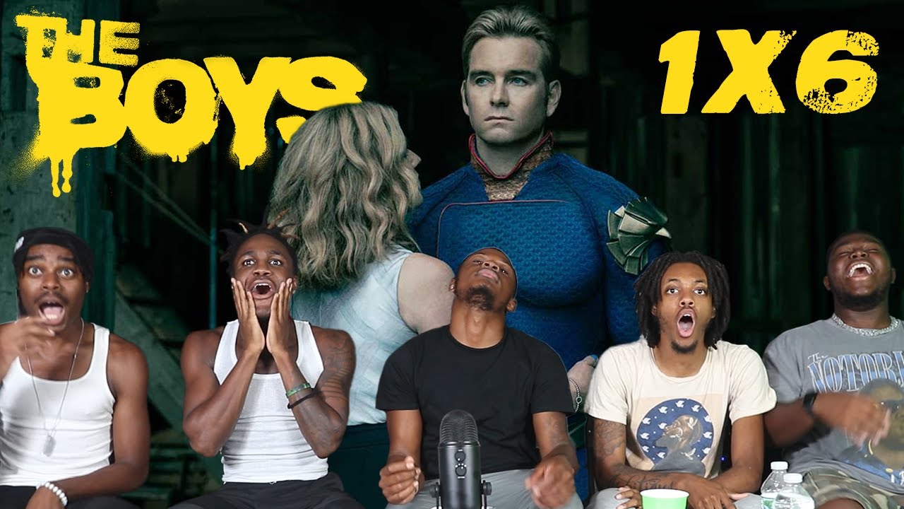 THE BOYS REACTION BUT THE REAL VOUGHT IS COMING OUT!! | 1x6
