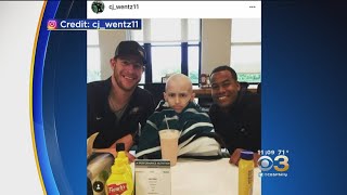 The Emotional Story Of Carson Wentz And A Boy Who Lost His Battle With Cancer