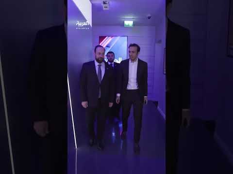وزير الإعلام السوري حمزة المصطفى يزور مقر شبكة العربية في العاصمة السعودية الرياض