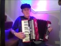 Hava Nagila   on a Hohner Bravo accordion