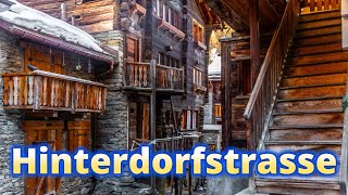 Hinterdorfstrasse (Old Village) Zermat, Switzerland