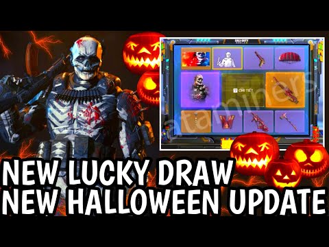 Cod Mobile Halloween Update! New Theme Music + New Thorned Rose Lucky Draw! Cod Mobile Update!