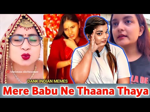 Mere Babu Ne Thana Thaaya 🤣 Latest Dank Indian Memes | Trending Memes | REACTION | RUDHIR REACTION |