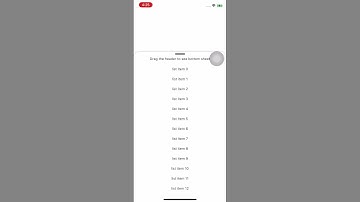 Custom Draggable Bottom Sheet (2)