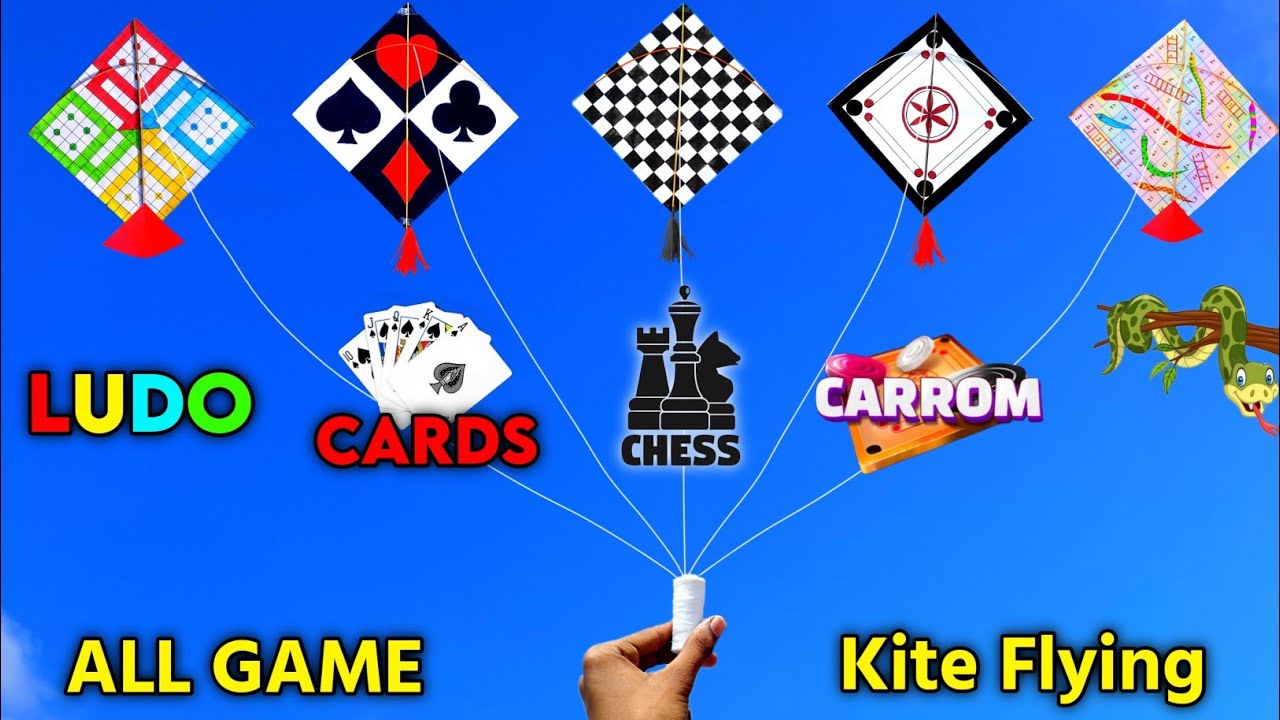 All game kite flying Ludo,cards,Chess,Carrom,snake&ladder kite