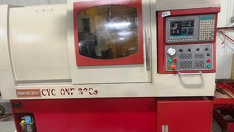 Ganesh Cyclone 32CS CNC Turning Center m/c #404544