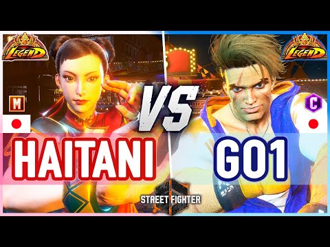 SF6 🔥 Haitani (Chun-Li) vs GO1 (Luke) 🔥 Street Fighter 6