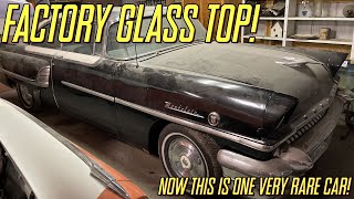 Garage Survivor! 1955 Mercury Montclair 2 Door Hardtop Sun Valley Coupe Glass Top 1955 Mercury Montclair Sun Valley
