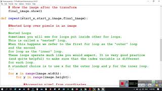 final project about simpleimage library for code in place, stanford  university