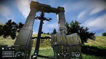 Space Engineers Xbox: Tutorial 70 - Drill RIg Demo