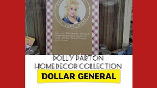 MUST SEE NEW DOLLY PARTON HOME DECOR COLLECTION #DOLLARGENERAL