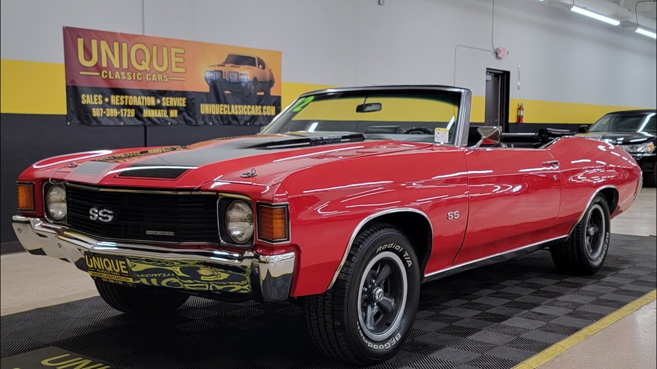 1972 Chevrolet Chevelle Convertible | For Sale -$74,900