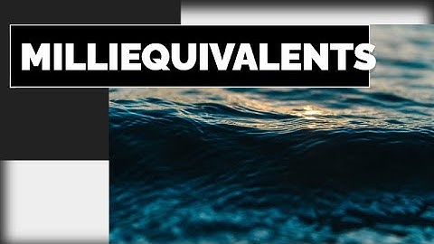 Naplex Practice Calculation (level difficulty: easy) - (mEq)