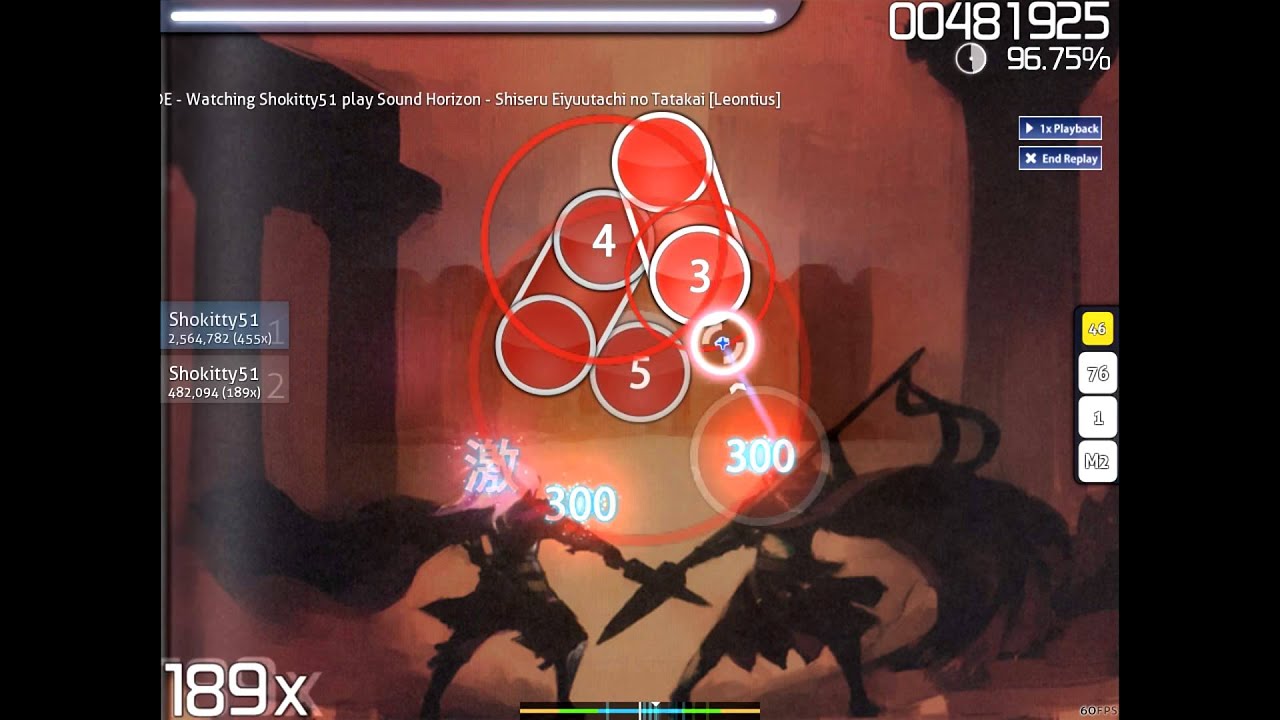 [osu!] Sound Horizon - Shiseru Eiyuutachi no Tatakai (Shokitty51)