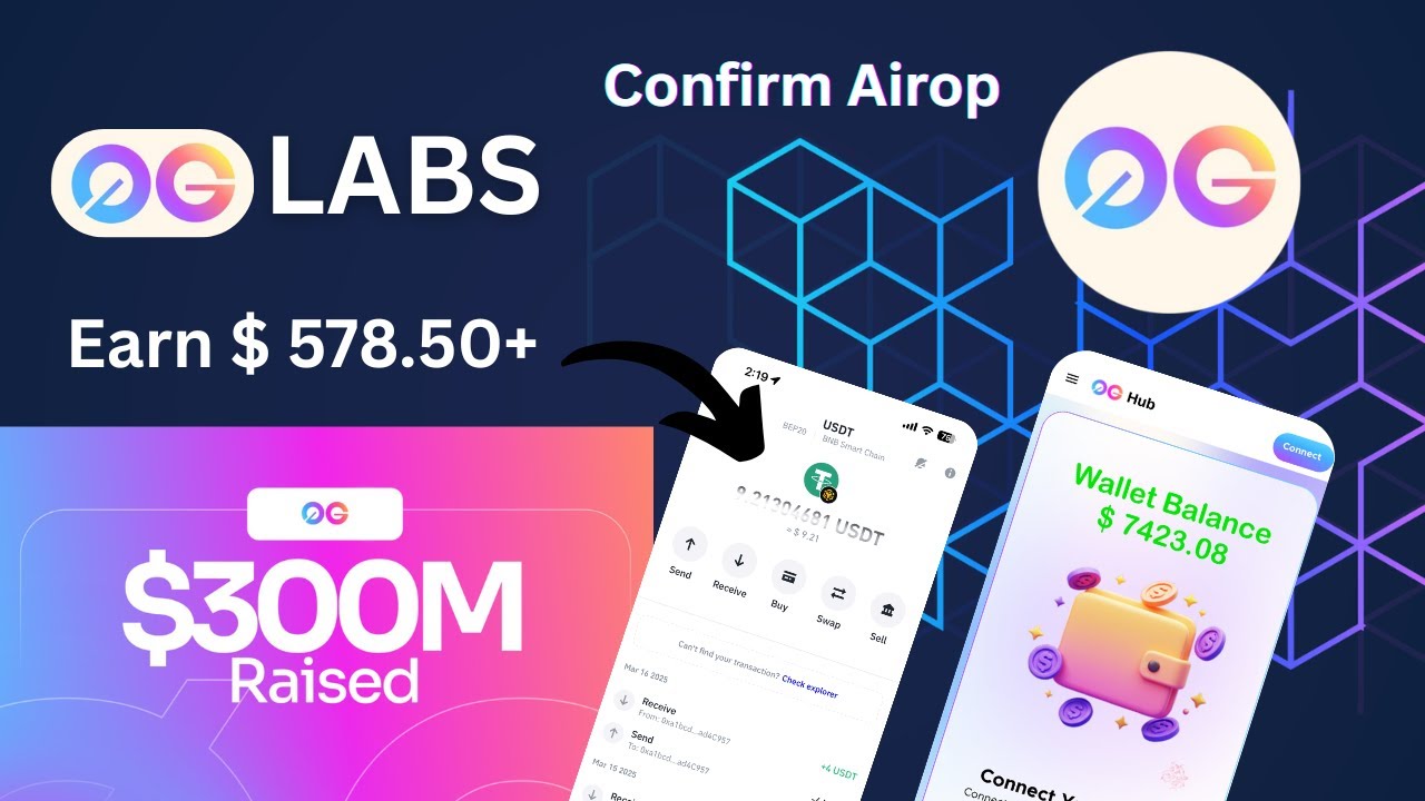 OG LABS Testnet Confirmed Airdrop | Free To Join |  [ No Referral ] $ 325M+ Fundding